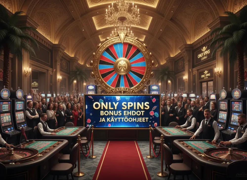 Only spins casino bonus opas kasinopelaajille